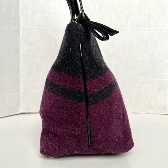 Coach Signature Wool Tote Bag - Picture 6 of 11